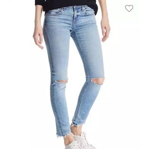 Rag & Bone Halsey w/ Holes Ankle Dre Jeans Size 32